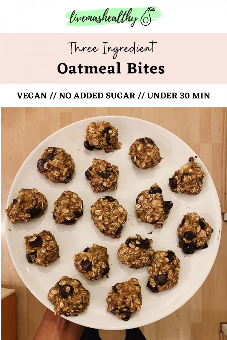 3-Ingredient Oatmeal Cookies